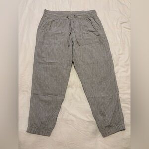 Gray Casual Pants